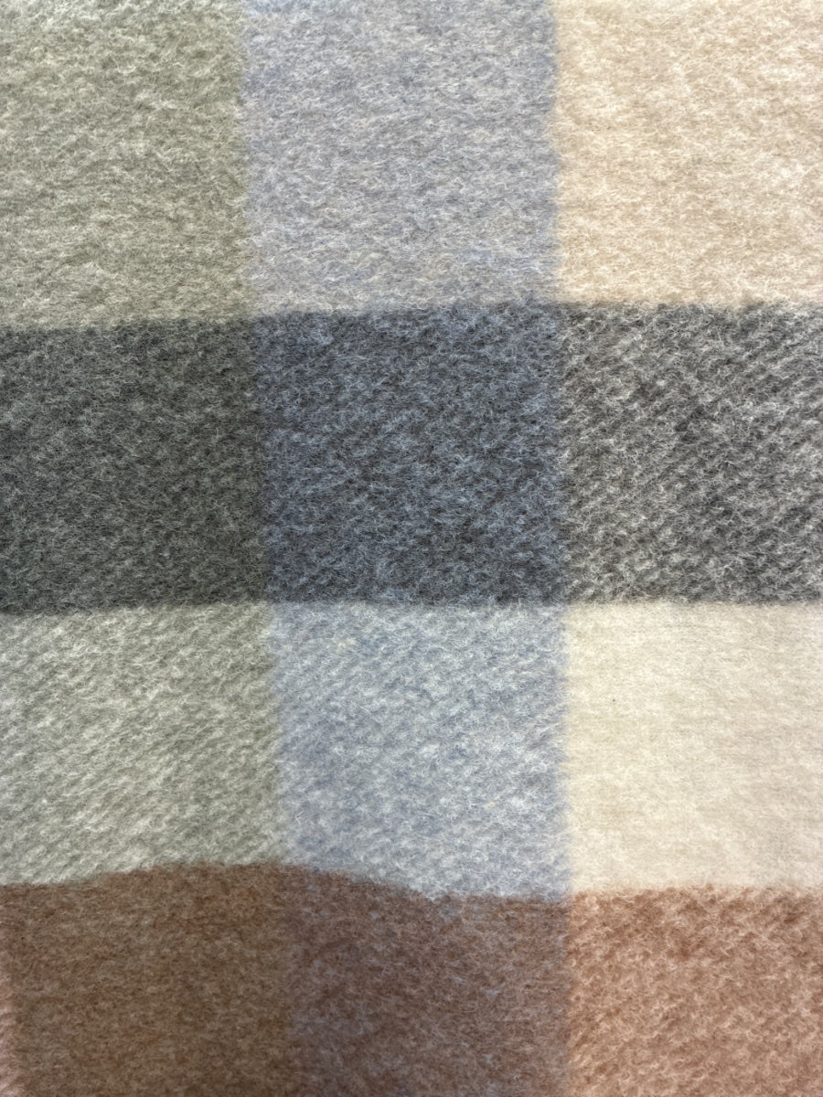 Tribal · Vest · Small · Forest Gray Plaid