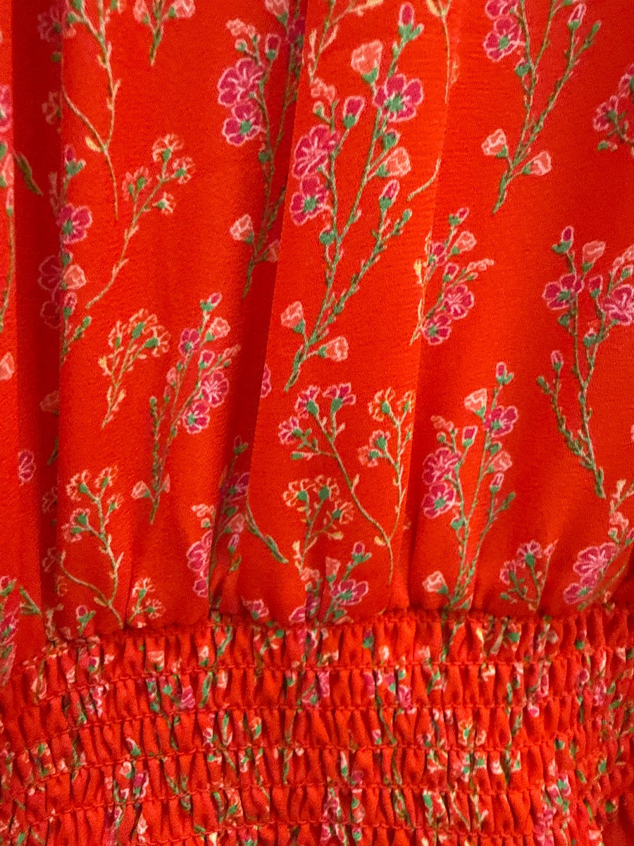 Rose&Olive · Smocked waist · Large · Poppy Floral