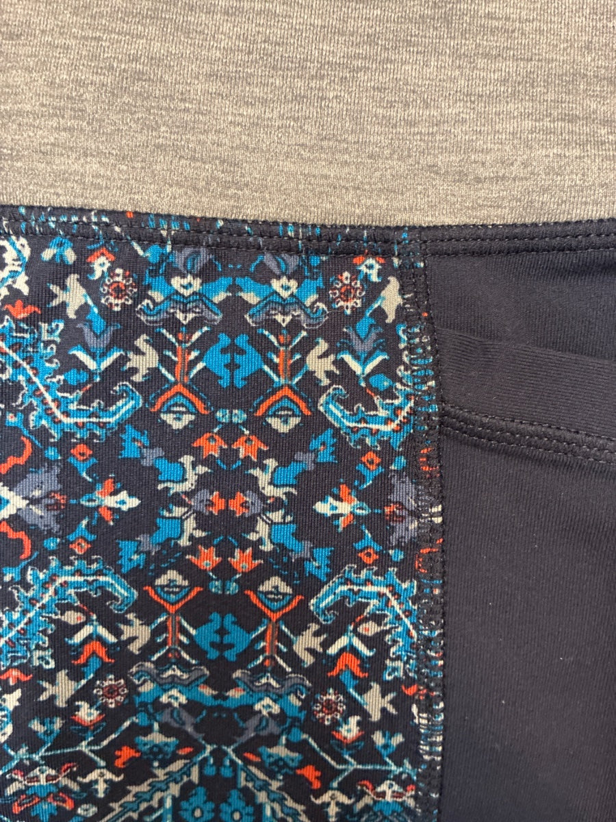 Athleta · Active Leggings Side Pocket · Medium · Navy/Gray