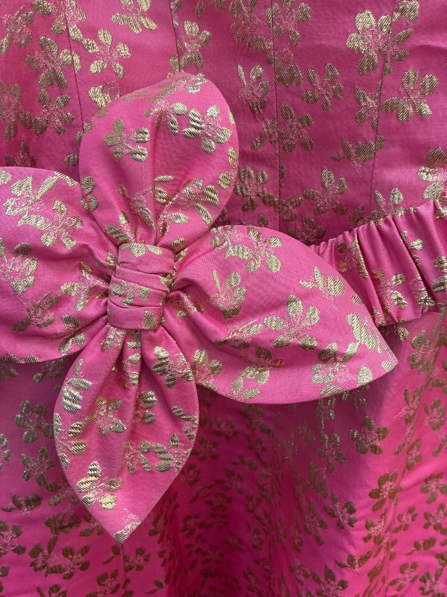 Lilly Pulitzer · Tazie Dress Rousseau Pink Ditzy Daisy · 6 · PinkGold