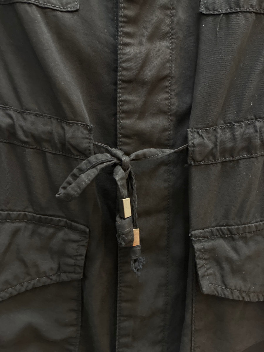 Ana · Button Up Vest · Large · Black