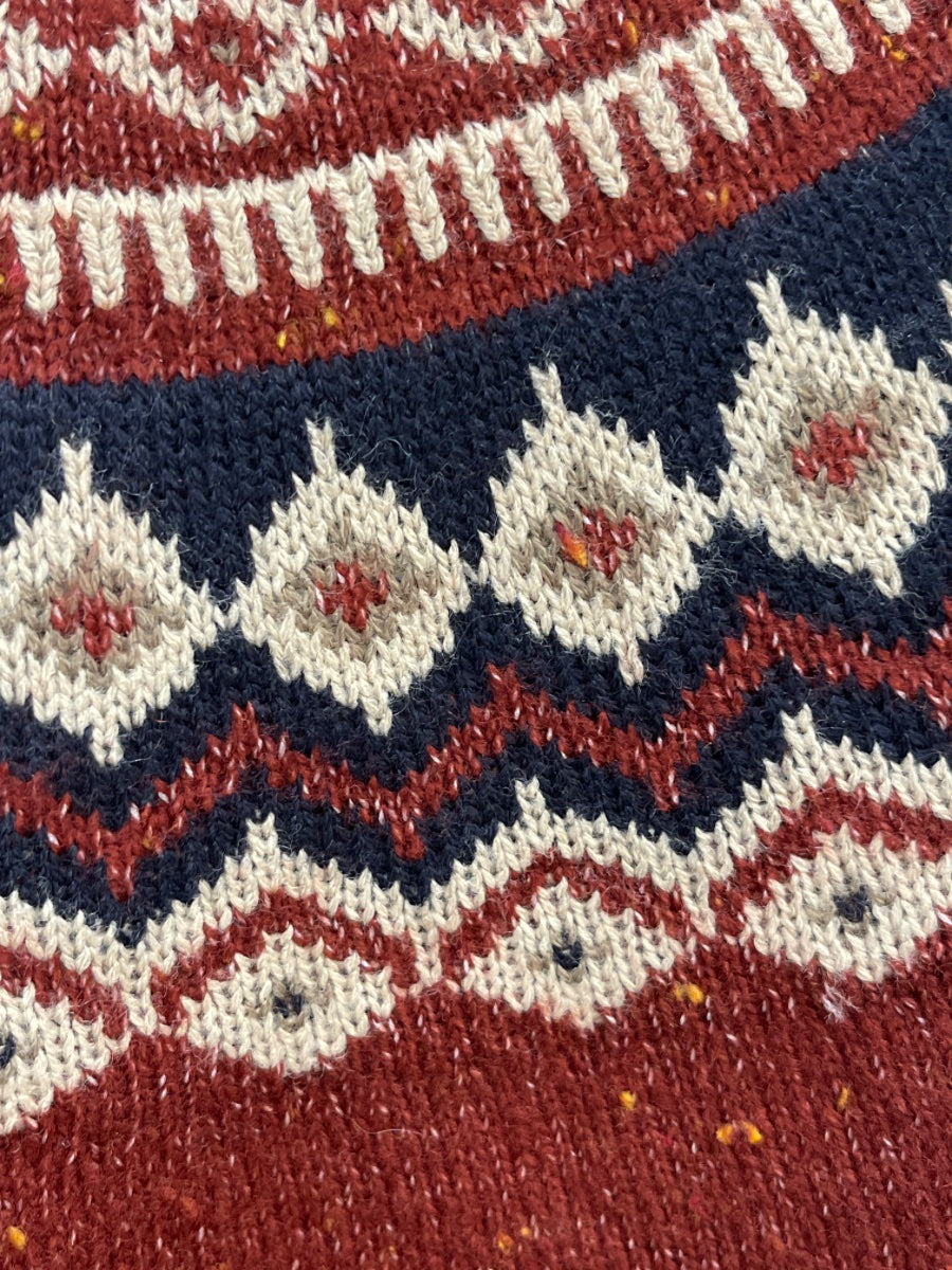 Weatherproof · Fair Isle · Small · RustBeige