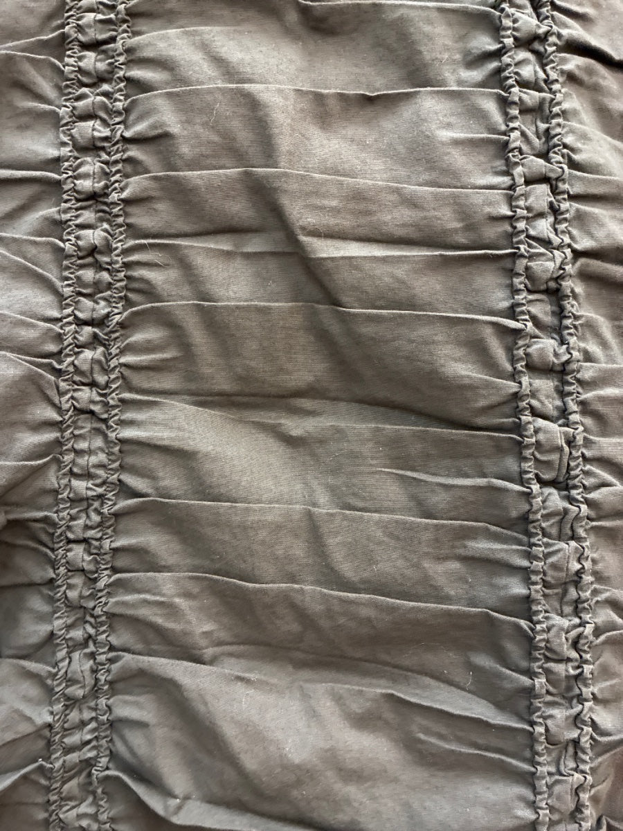 XCVI · Maxi Cocoa Ruched Skirt · Small · Cocoa