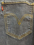 Levi's · High-Rise Wide Leg Jeans · 8 · Denim