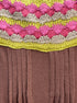 Anthropologie · Blue Tassel · Medium · BrownPink Crochet