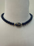 Vintage Cloisonne and Sodalite Necklace · Jewelry · 16 inches · Sodalite