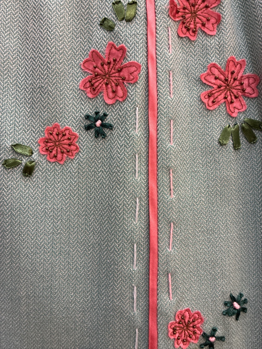 Mac&Jac · Floral Beaded Detail · 2 · Teal Pink
