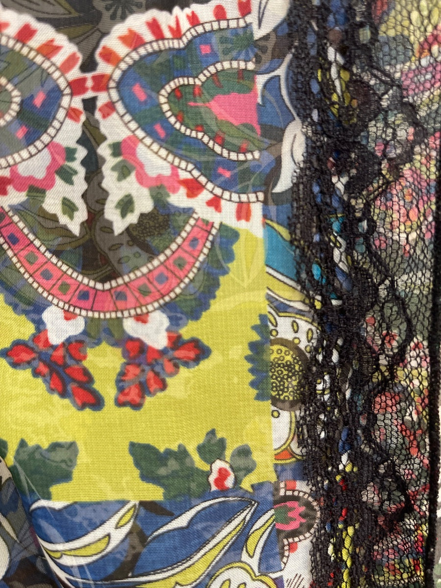CABi · Beaches of St Tropez BlueMulti Lace Detail · Large · BlueMulti