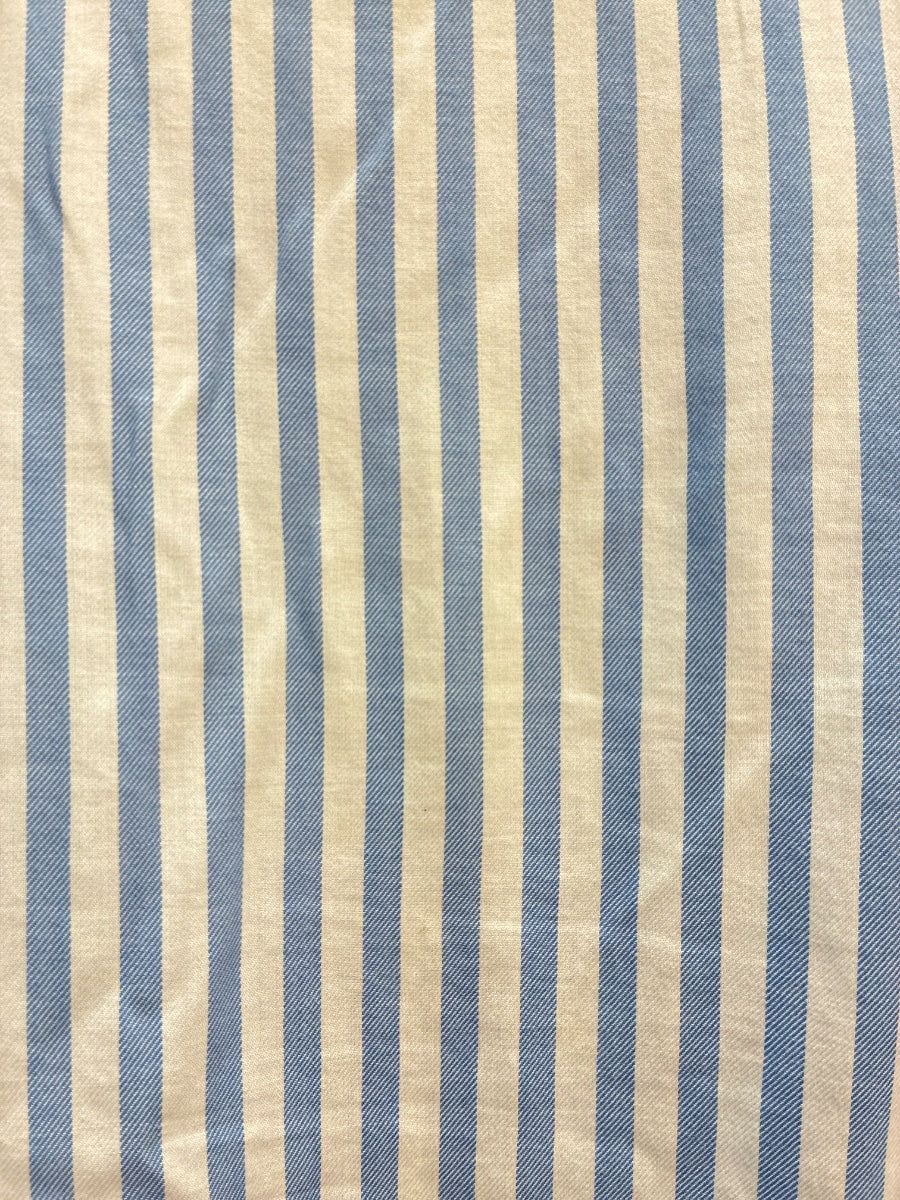 BeachLunchLounge · LongSleeve Shirt · Small · Blue/White Striped