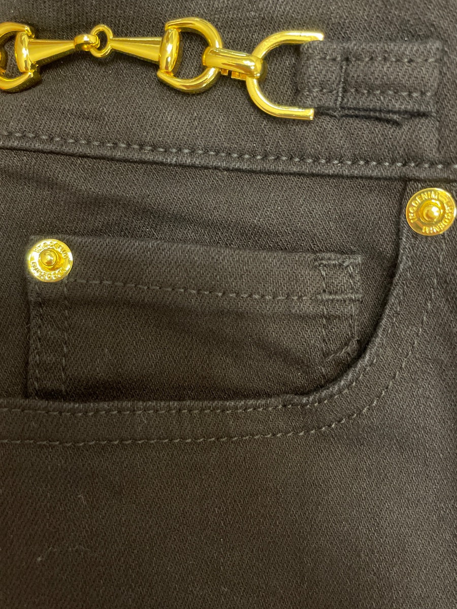 INC · Bermuda Shorts · 10 · Black