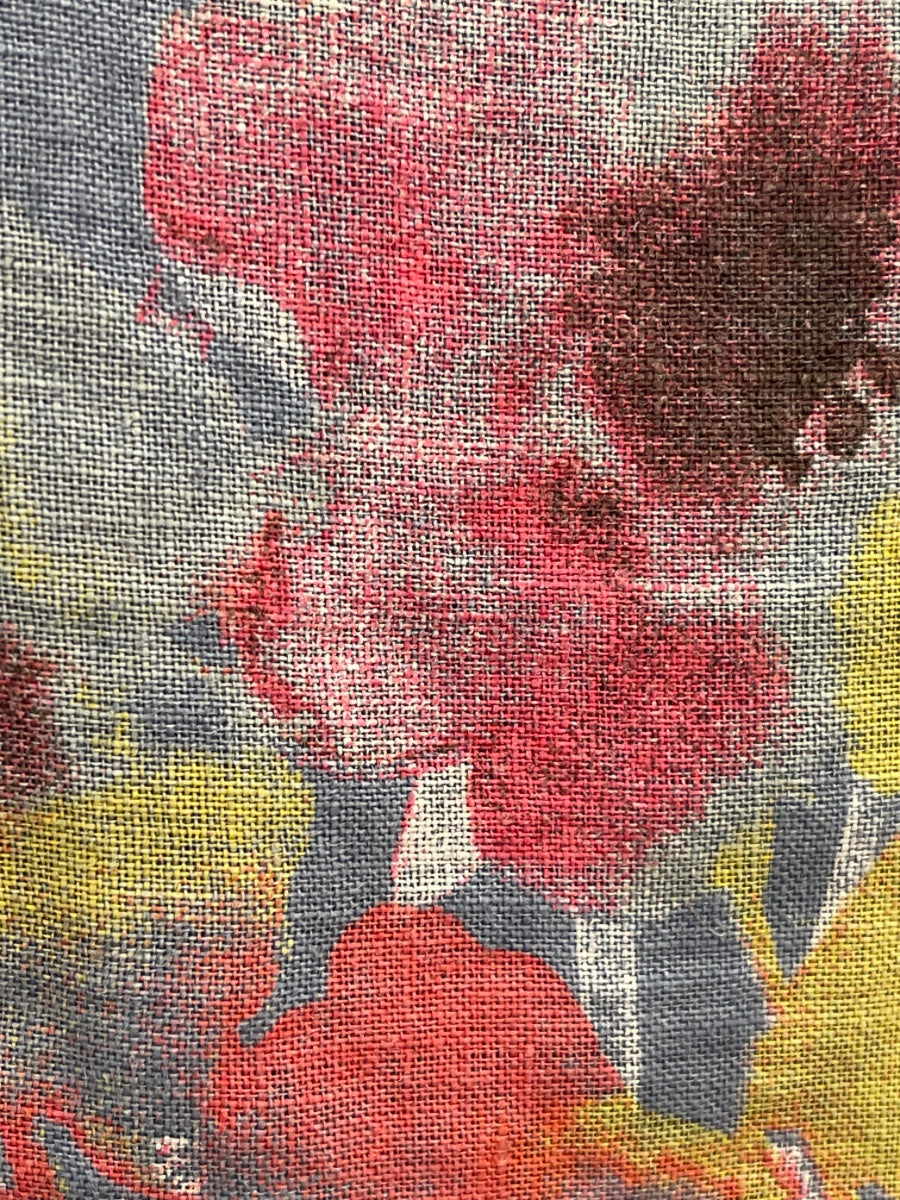 Puro Lino · Linen Top · S/M · BlueFloral