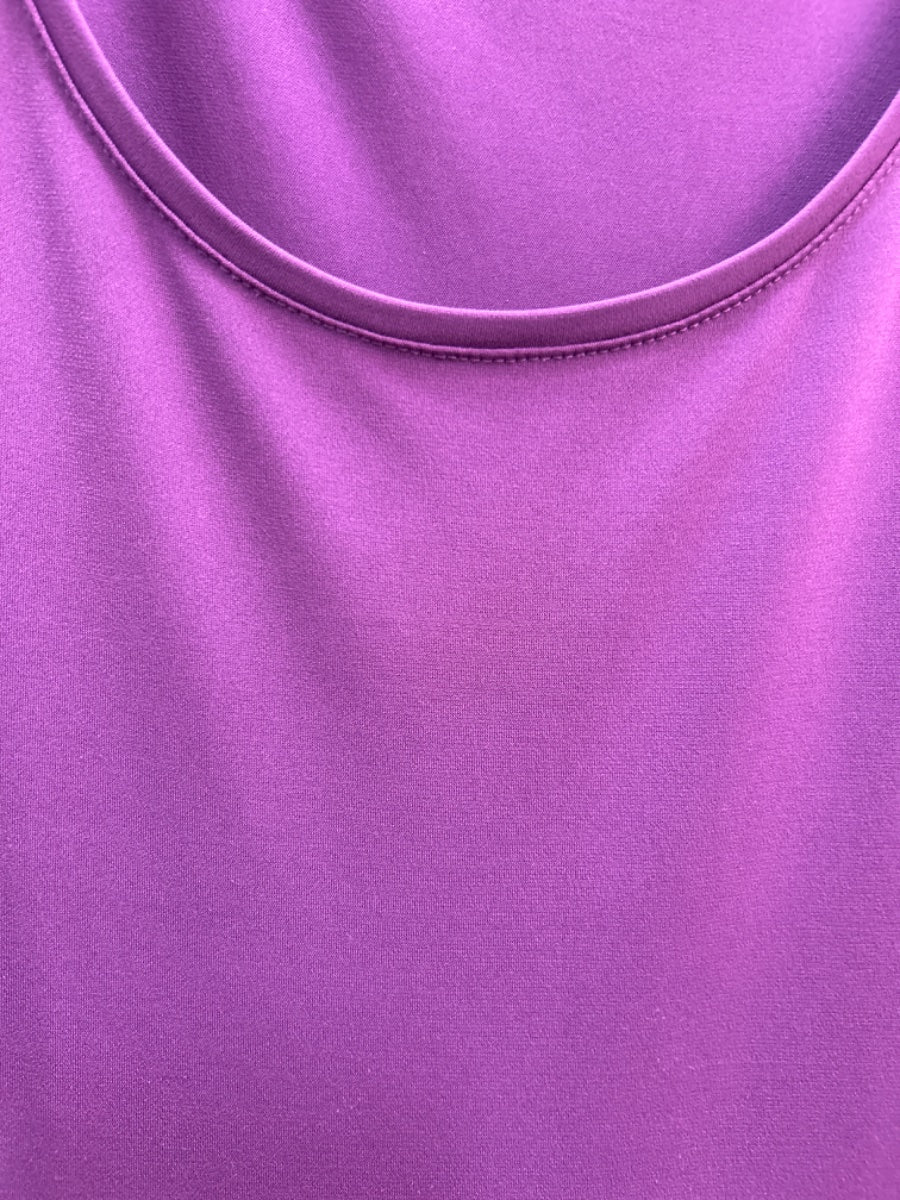 Susan Graver · 3/4 Sleeve Dress · 2X · Purple