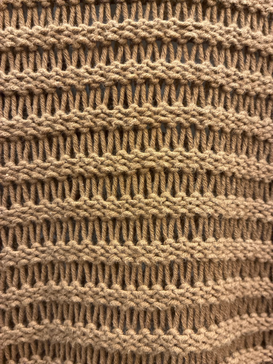 Eileen Fisher · Cognac Loose Knit · Medium · Cognac