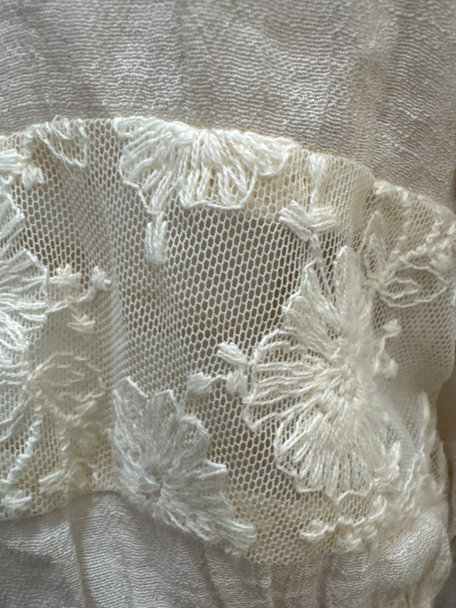 EAM · Blouse · Medium · Cream