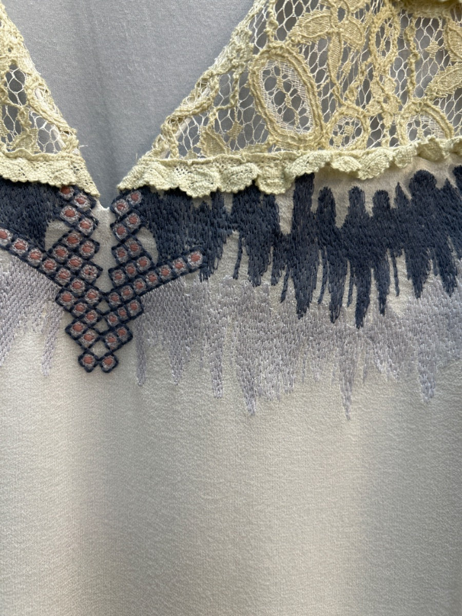 Sundance · Boho Chic Top · Large · BlueCream