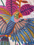 FARM Rio · Parrot and Tropical Pattern · Small · PinkBlue+