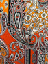 Haptics · Dress · 1X/2X · OrangeBlk