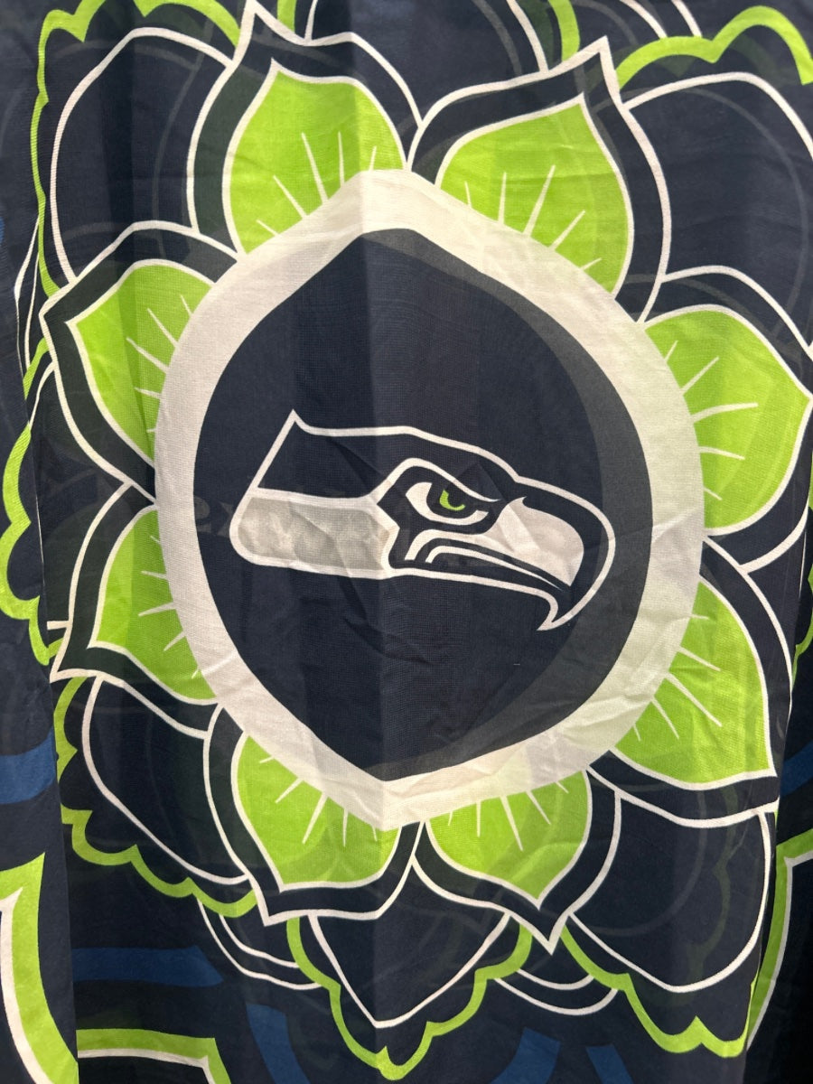 NHL · Sheer Caftan Floral Mandala · OS · NavyLime