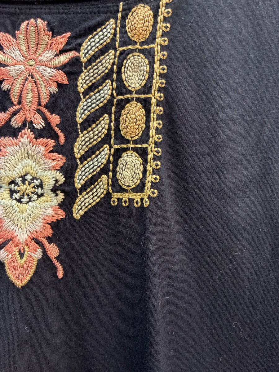 Johnny Was · BkMulti Embroidered · Medium · Black