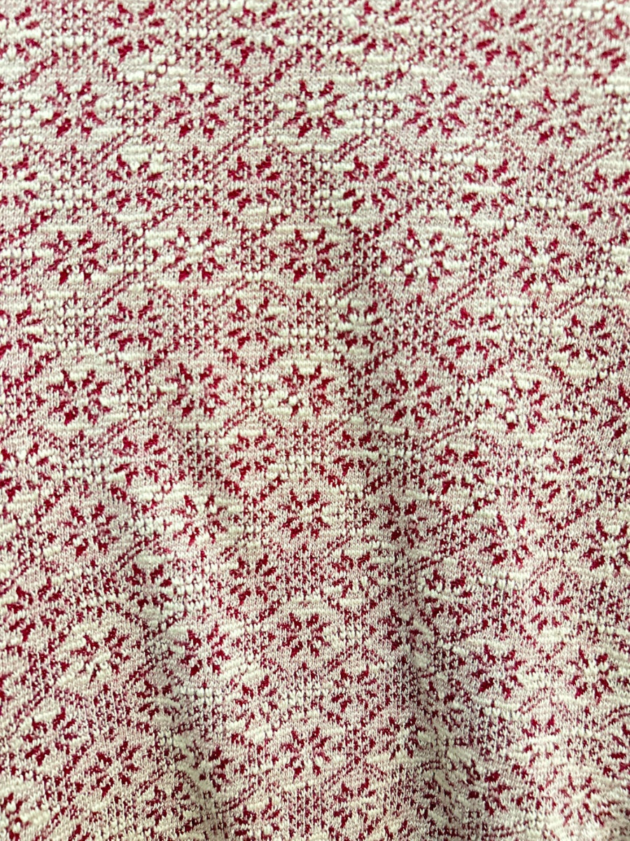 Style&Co · Bell Sleeve Top · Medium Petite · Burgundy Cream