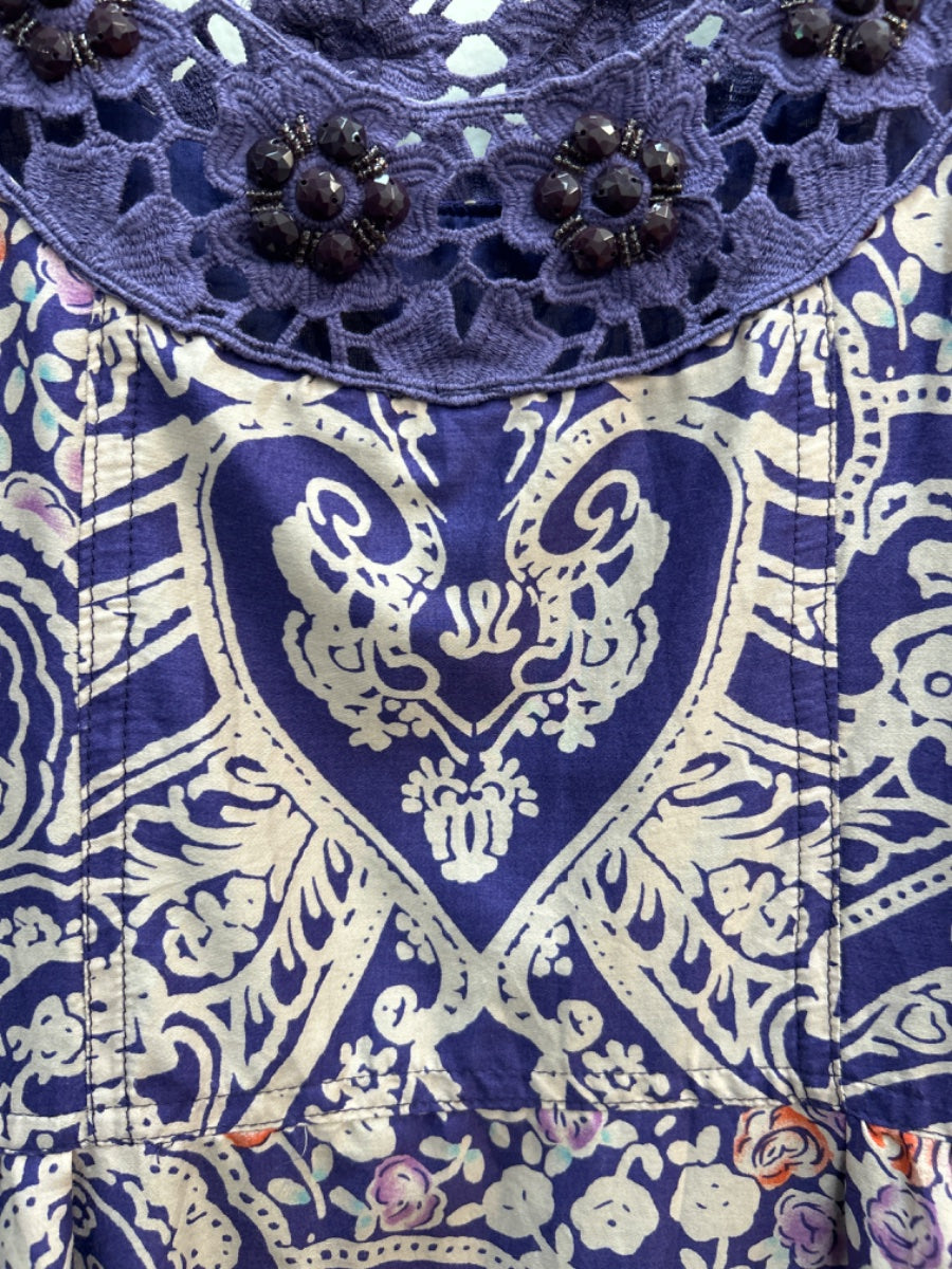 Free People · Sleeveless Dress · 8 · Purple Cream