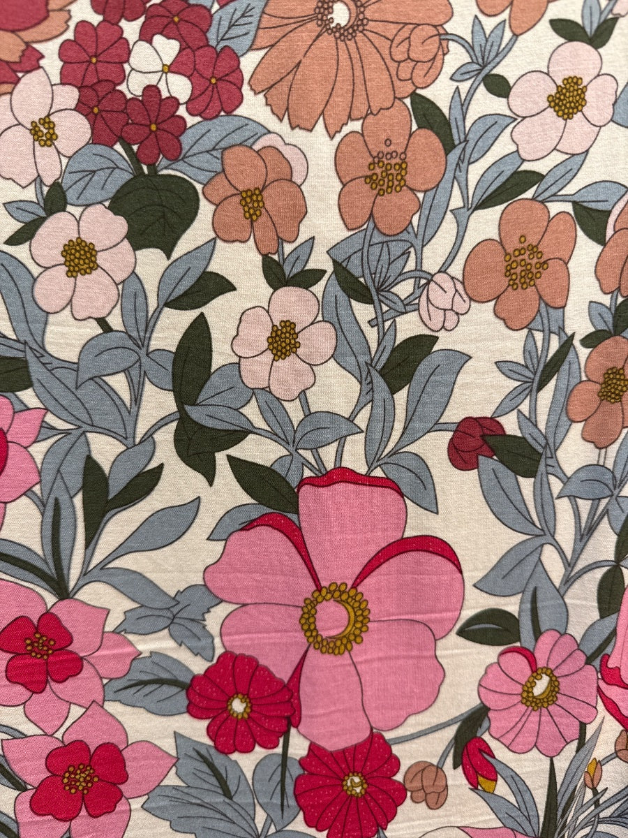 Natural Life · V-Neck Top · XLarge · PinkFloral