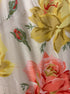 Betsey Johnson · Floral Print with Mesh Detail · 8 · Cream Floral