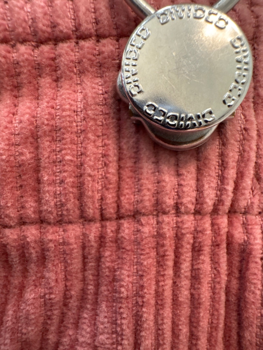 H&M · Flamingo Corduroy Overall Dress · 2 · Flamingo