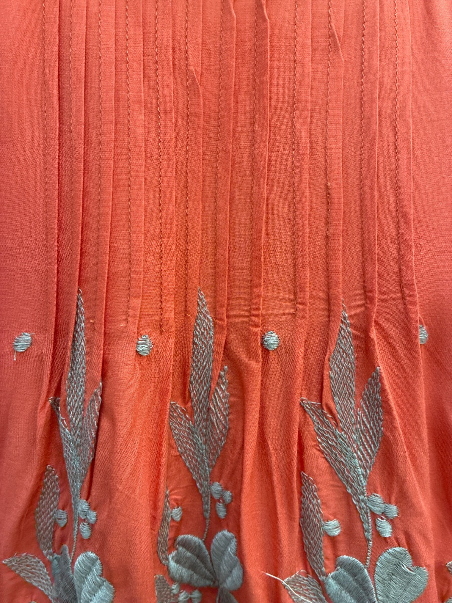 Anthropologie · Blue Tassel Long Sleeve Boho Tunic · Large · CoralMocha