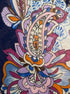ReneeC · Sheer Paisley floral print Kimono · 2X · Navy Floral