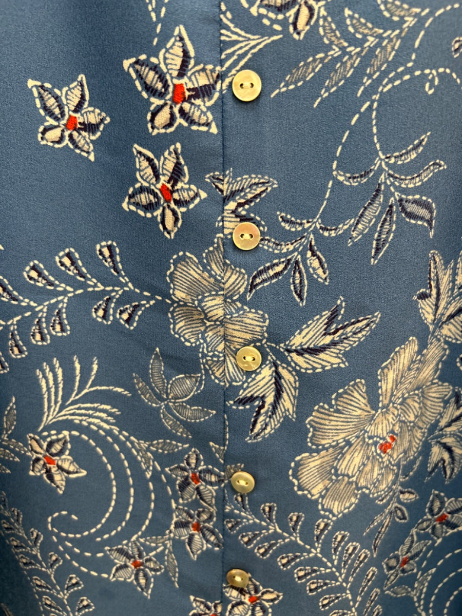 Zac&Rachel · Tank Top · M · Blue Floral