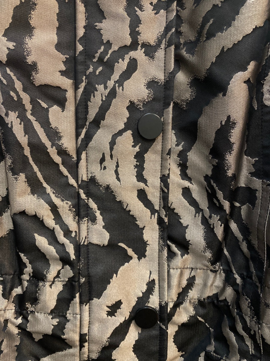 Tribal · Utility Tribal Animal Print Jacket · 12 · Bronze Black