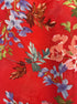 CAbi · Devoted blouse Bell Sleeve Top · Small · Rust Floral Print