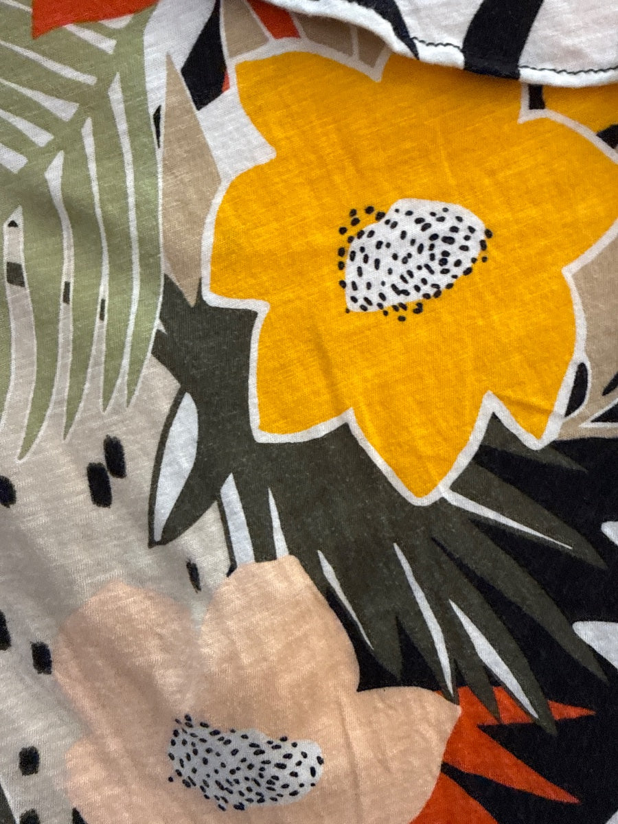 LOFT · Tank Top · XLarge · Beige Floral