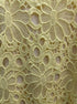 Pink Lily · Lace Dress · Medium · Yellow