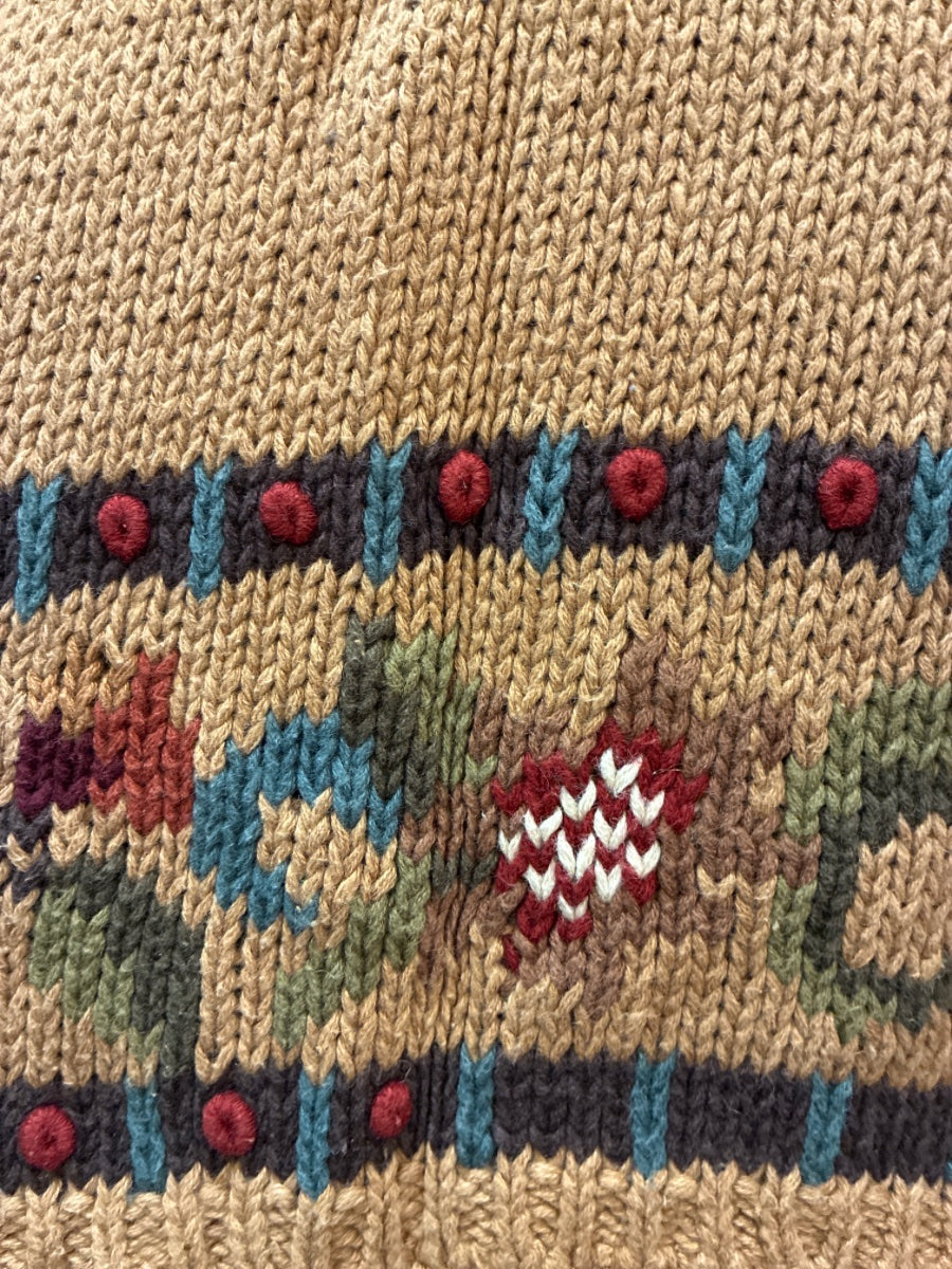 ColdwaterCreek · Vintage Cardigan · Small · Beige