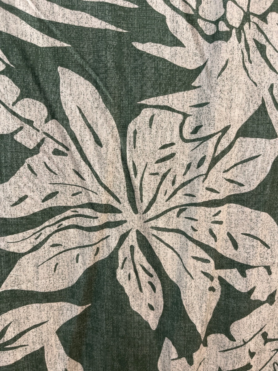 Puanani · Pineapple Print Sleeveless Dress · 2X · GreenCream