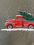Life is Good · Christmas Truck · XLarge · Olive