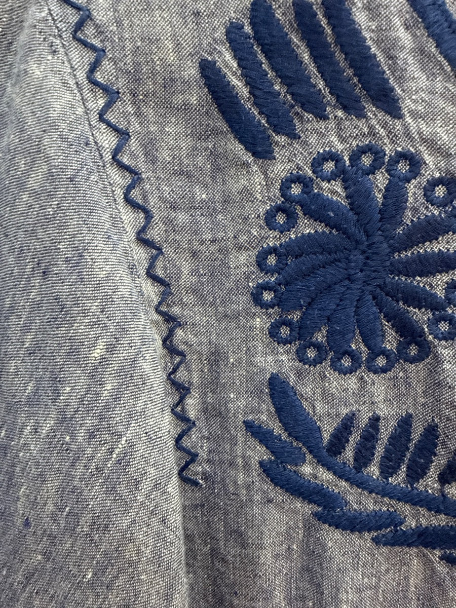 Lands' End · Blouse · Medium · Blue