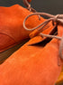 Hush Puppies · Moyen Lace Up Tassels Ankle Booties · 9 · Burnt Orange