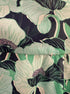 MaisonJules · Sheer Floral Top · Medium · GreenNavy
