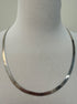 .925 Sterling Herringbone Chain Necklane · Jewelry · 24 inches · Sterling Silver