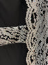 R&M Richards · SL dress with hologram shimmer cardigan · 16 · Black