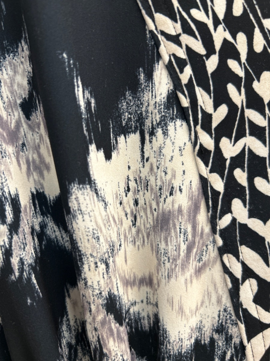 Natori · Dress · Large · Black/White Floral Print