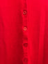 Urban Coco · Button Up Cardigan · Medium · Red