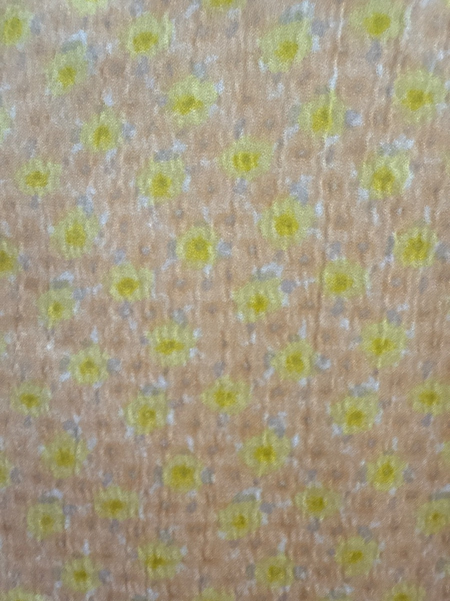 Levis · ShortSleeve Shirt Floral Print · XSmall · YellowPeach