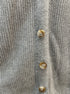 Hudson · Button Up Cardigan · Medium · Light Gray
