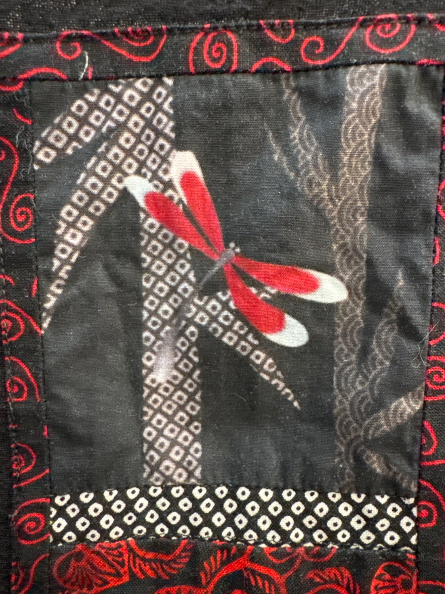 Brie Kriebel Clothing · Wearable Art Top · XLarge · BlackRed