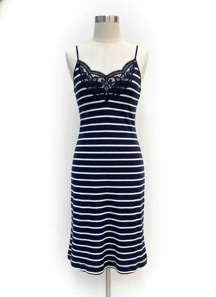 Hanro · Dress · XSmall · Navy/White