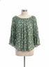 Sundance · Pleated Top · Small · Green, Yellow, White Floral